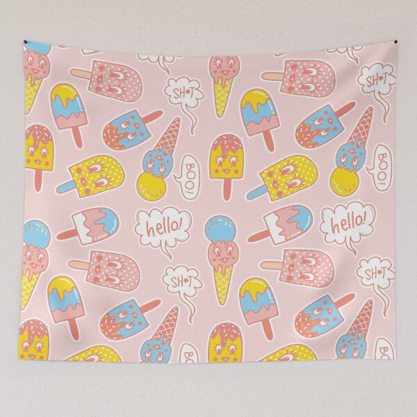Item preview, Kawaii Color Ice Cream designed and sold by AnneTji.