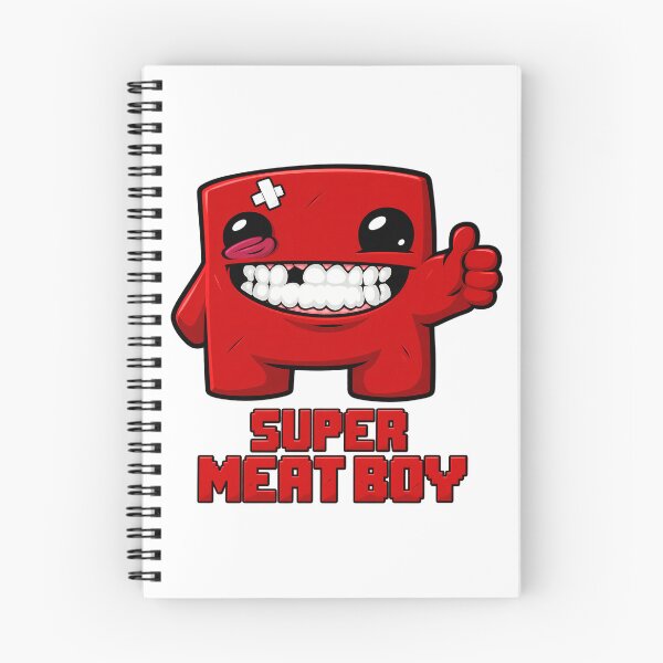 Item preview, Super Meat Boy Grinning Mascot designed and sold by Nature Explore Game.
