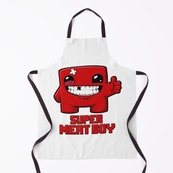 Item preview, Super Meat Boy Grinning Mascot designed and sold by Nature Explore Game.