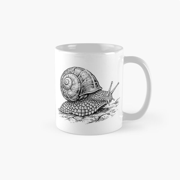 Item preview, Vintage Woodcut Scaly-foot Snail Illustration designed and sold by DuckOddity.