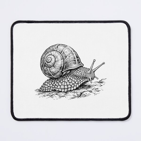 Item preview, Vintage Woodcut Scaly-foot Snail Illustration designed and sold by DuckOddity.