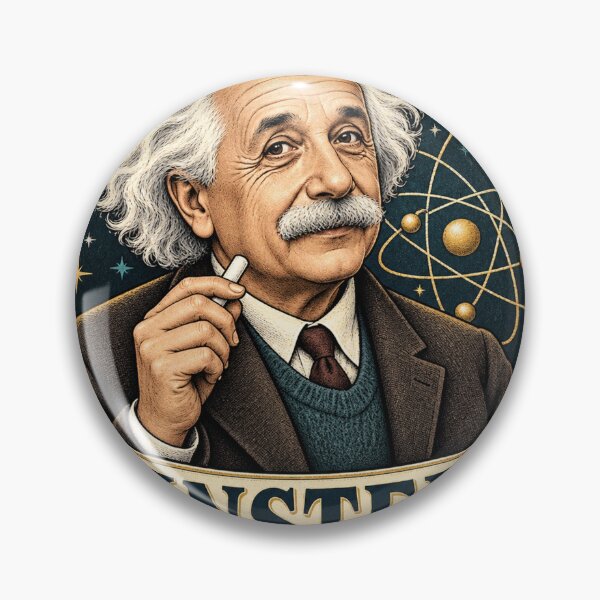 Item preview, Albert Einstein Vintage Science designed and sold by sublidesign.