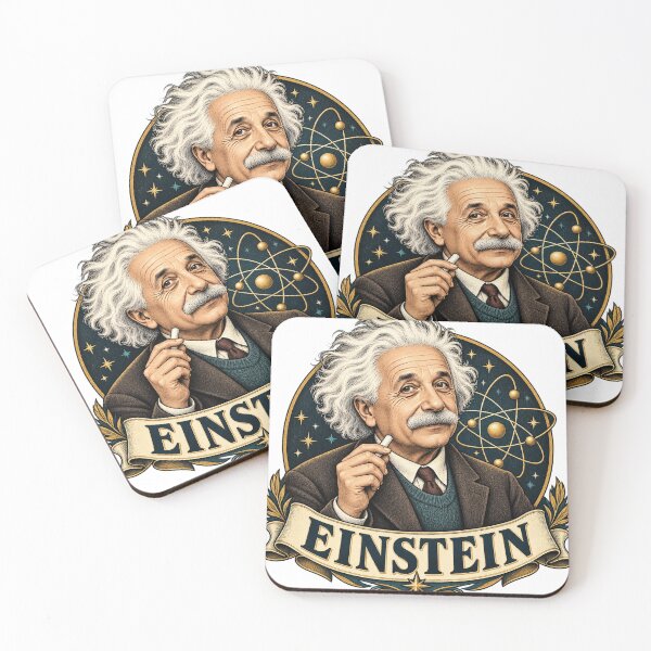 Item preview, Albert Einstein Vintage Science designed and sold by sublidesign.
