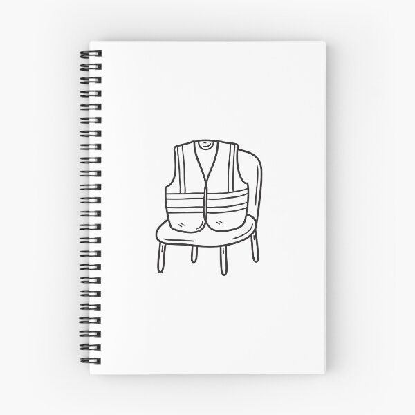 Item preview, Safety Vest Hanging on Chair designed and sold by rasagamastore.