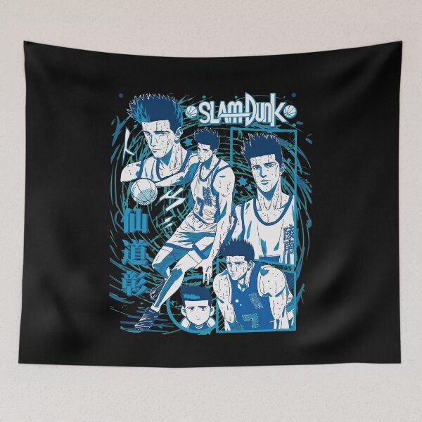 Item preview, Slam Dunk Retro Anime Basketball Graphic designed and sold by Kimberly177495.