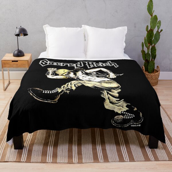 Item preview, White Typography Hardcore Punk And Thrash Metal designed and sold by GloomRooms.
