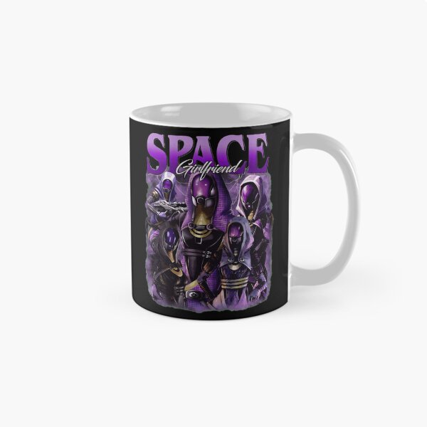 Item preview, SPACE Girlfriend Retro Mass Effect Quarian  designed and sold by PatrickT483989.