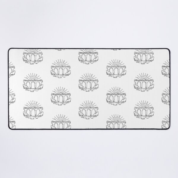 Item preview, Warm Sunset Beyond Old Bridge designed and sold by rasagamastore.