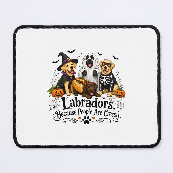 Item preview, Labradors Halloween Costumes Dog Funny Art designed and sold by OlyvieArt.