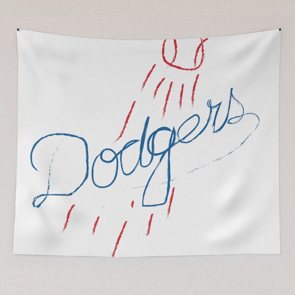 Item preview, Hand Drawn Dodgers Script Artwork designed and sold by EvulAtheng Designs.