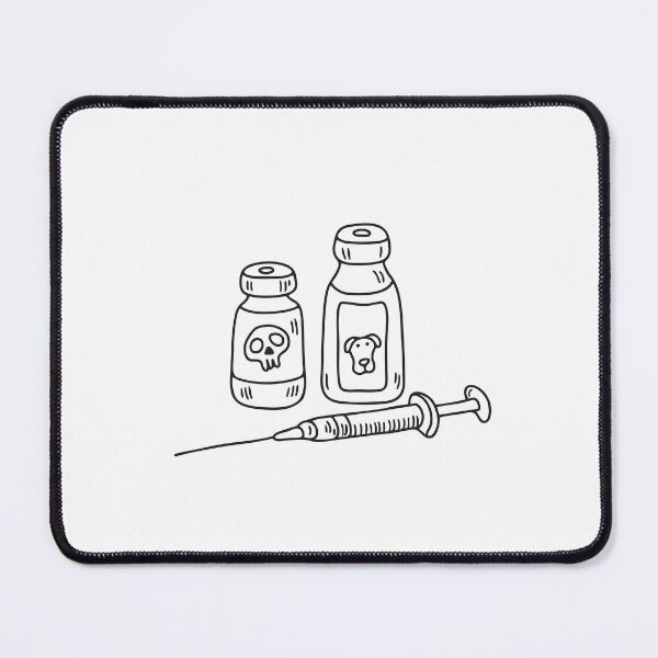 Item preview, Animal Vaccine Syringe and Vial designed and sold by rasagamastore.