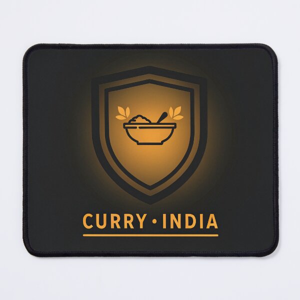 Item preview, Curry Crest — India Shield Badge Logo designed and sold by Shutter-Dragon.
