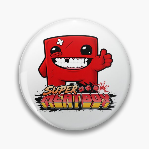 Item preview, Super Meat Boy Graffiti Grin designed and sold by Nature Explore Game.