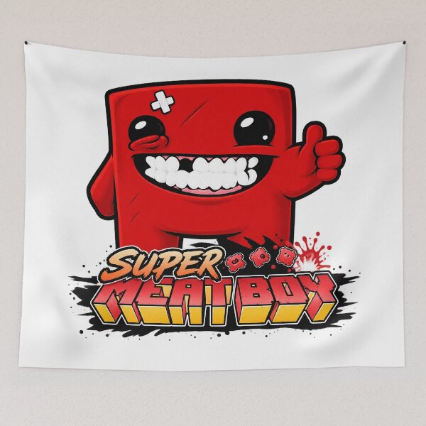 Item preview, Super Meat Boy Graffiti Grin designed and sold by Nature Explore Game.