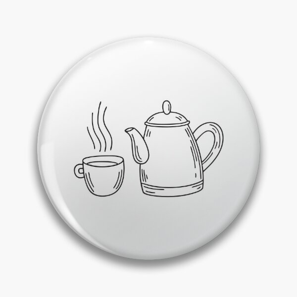 Item preview, Steaming Teapot and Cup designed and sold by rasagamastore.
