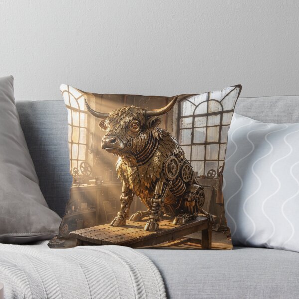 Item preview, Steampunk Bull in Workshop designed and sold by Tridentulus.
