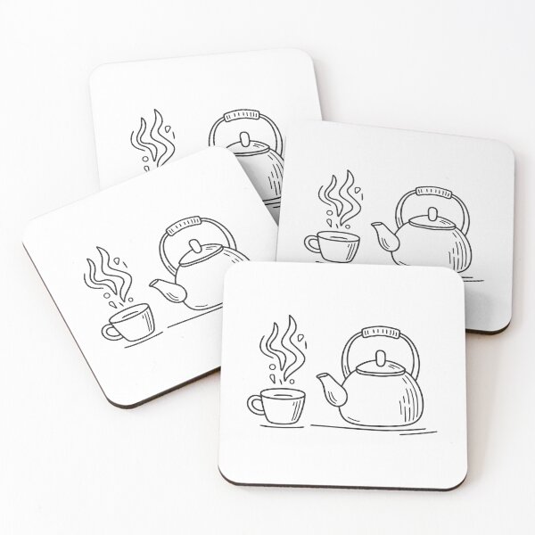 Item preview, Hot Steaming Teapot and Cup designed and sold by rasagamastore.