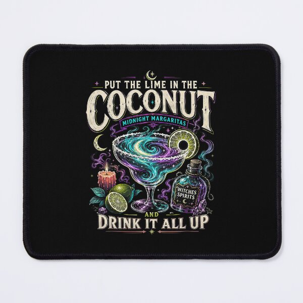 Item preview, Put The Lime In The Coconut Halloween Midnight Margaritas Witches Spirits designed and sold by nryum.