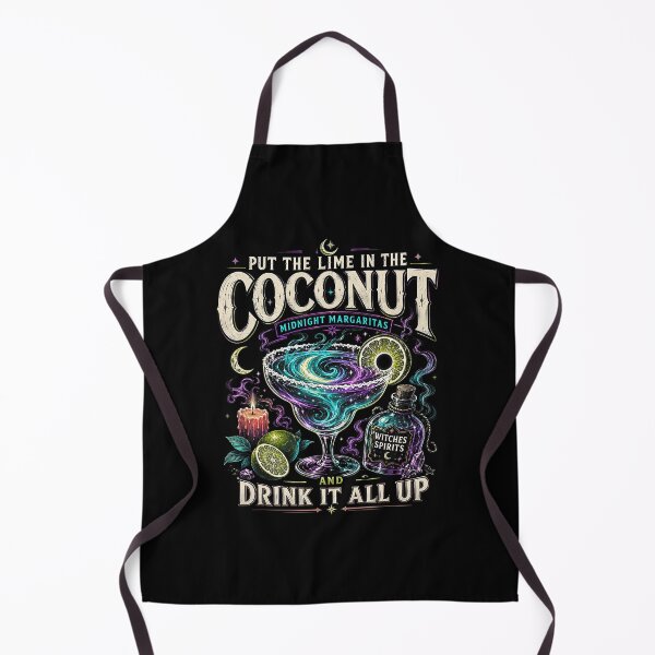 Item preview, Put The Lime In The Coconut Halloween Midnight Margaritas Witches Spirits designed and sold by nryum.