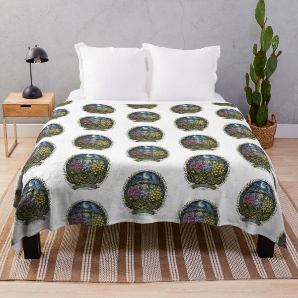 Item preview, Moonlit Orchid Greenhouse Flower Sticker designed and sold by RareBotanical .