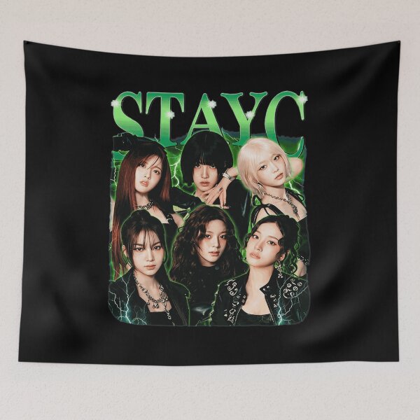 Item preview, STAYC K-Pop Group Vintage Retro Style designed and sold by Kimberly452174.