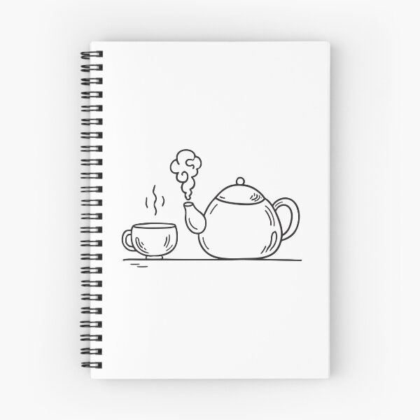 Item preview, Steaming Teapot and Teacup designed and sold by rasagamastore.