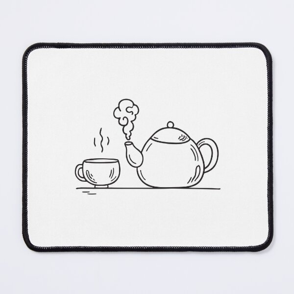 Item preview, Steaming Teapot and Teacup designed and sold by rasagamastore.