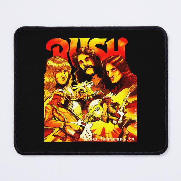 Item preview, Rush Band Progressive Rock Comic Art Graphic designed and sold by ImogenDavisArt.