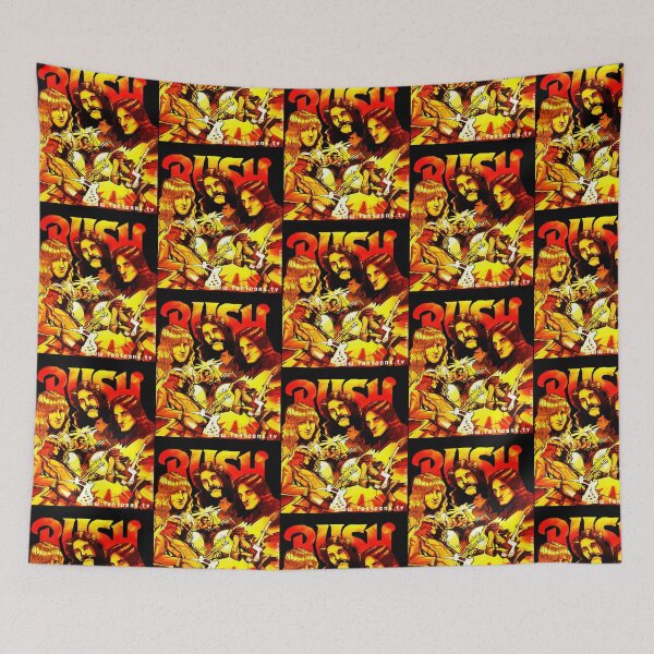 Item preview, Rush Band Progressive Rock Comic Art Graphic designed and sold by ImogenDavisArt.