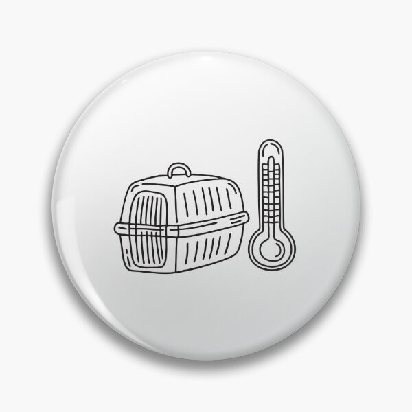 Item preview, Thermometer Near Pet Crate designed and sold by rasagamastore.