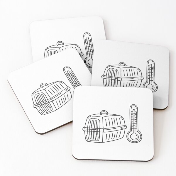Item preview, Thermometer Near Pet Crate designed and sold by rasagamastore.