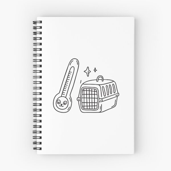 Item preview, Cat Carrier and Thermometer designed and sold by rasagamastore.