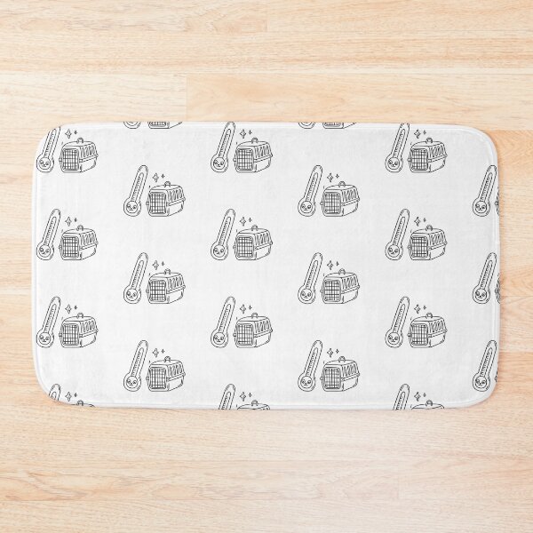 Item preview, Cat Carrier and Thermometer designed and sold by rasagamastore.