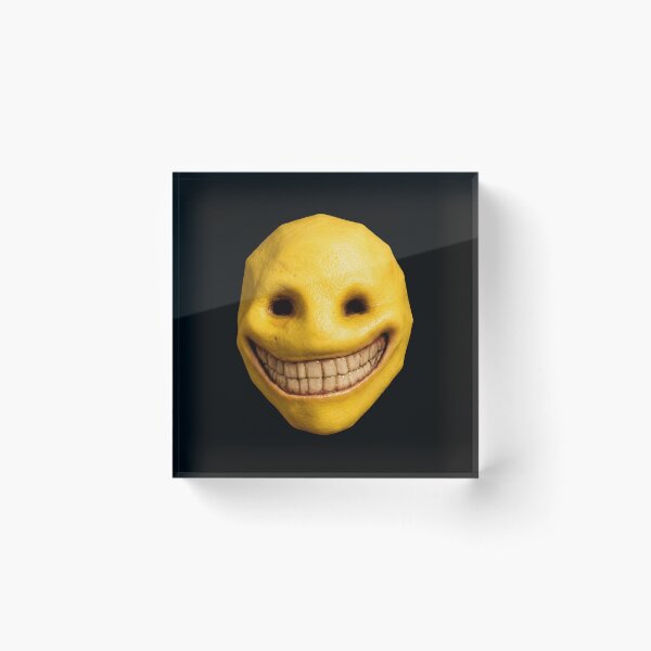 Item preview, Creepy Yellow Smile Face Spooky Halloween Meme Horror designed and sold by khdmalakarak.