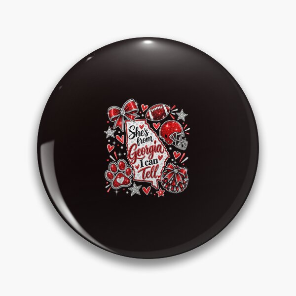 Item preview, She's From Georgia I Can Tell Football Pride designed and sold by ImeldaSparks.