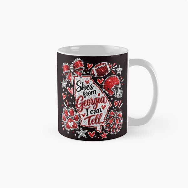 Item preview, She's From Georgia I Can Tell Football Pride designed and sold by ImeldaSparks.