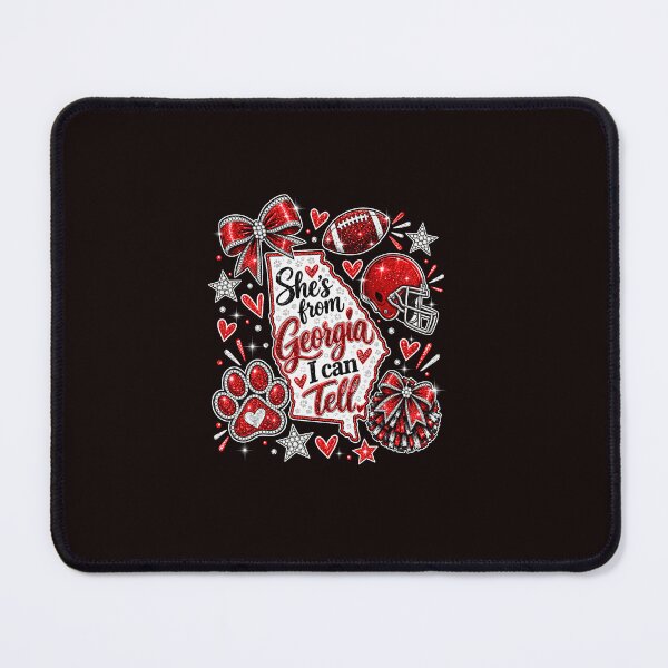 Item preview, She's From Georgia I Can Tell Football Pride designed and sold by ImeldaSparks.
