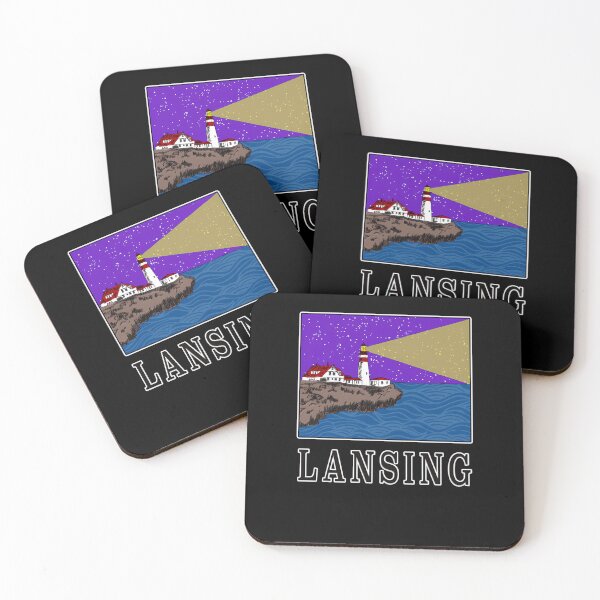 Item preview, Lansing Michigan Lighthouse  designed and sold by lettcrmaynerc.