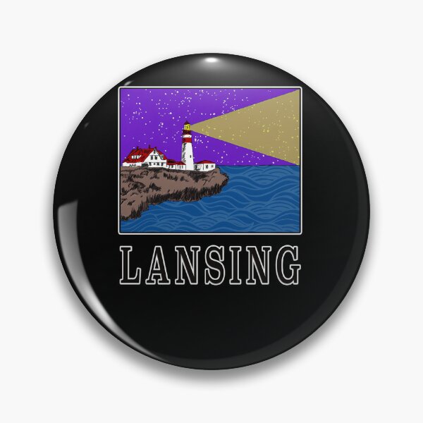 Item preview, Lansing Michigan Lighthouse  designed and sold by lettcrmaynerc.