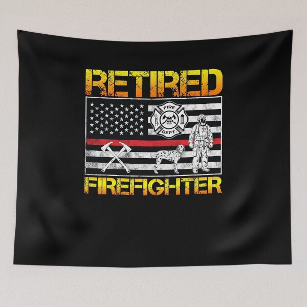 Item preview, Thin Red Line Firefighter Hero Retirement Retired designed and sold by Basti09.