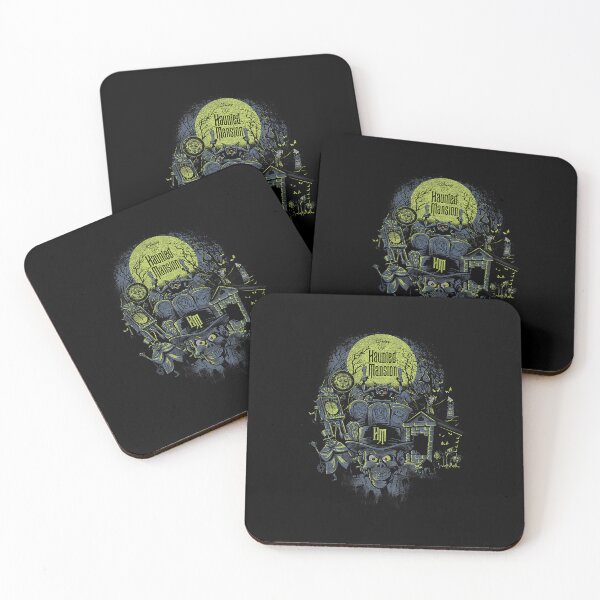 Item preview, Haunted Mansion Retro Haunted Halloween Collage designed and sold by nryum.