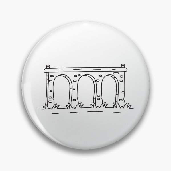 Item preview, Viaduct Arch Shadow Over Grass designed and sold by rasagamastore.