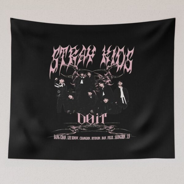 Item preview, Stray Kids DOIT Vintage Retro Kpop Fan Tee designed and sold by Kimberly452174.