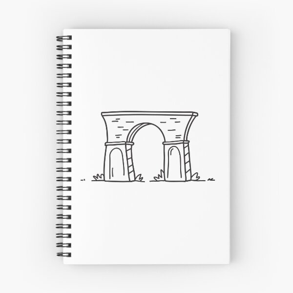 Item preview, Arched Bridge Over Grassy Field designed and sold by rasagamastore.