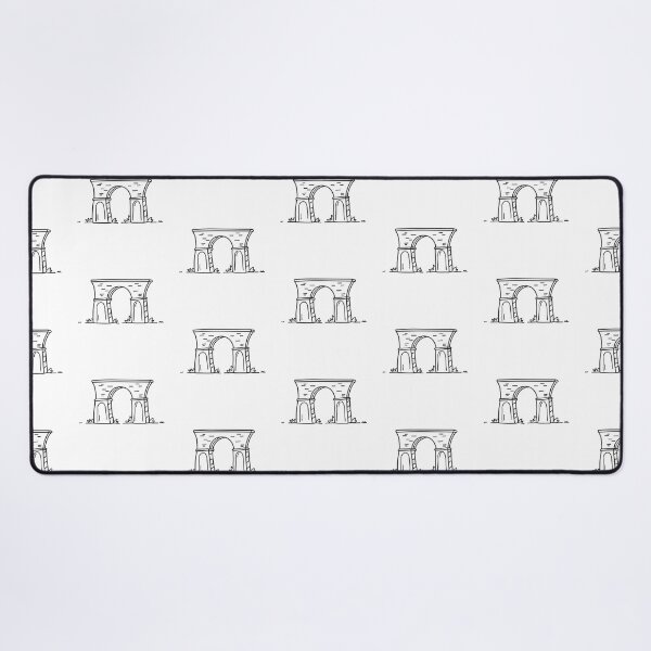 Item preview, Arched Bridge Over Grassy Field designed and sold by rasagamastore.
