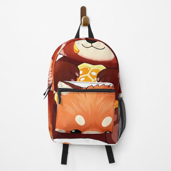 Item preview, Cute Baby Red Panda Hugging Golden Honeycomb designed and sold by pumsquare.