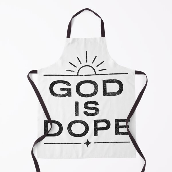 Item preview, God Is Dope Christian Faith Typography designed and sold by pixiedustpaint.