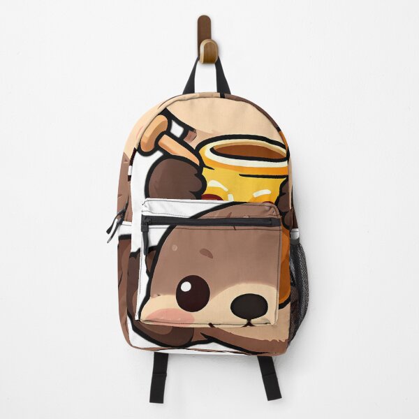 Item preview, Cute Sea Otter Floating with Honey Jar and Dipper designed and sold by pumsquare.