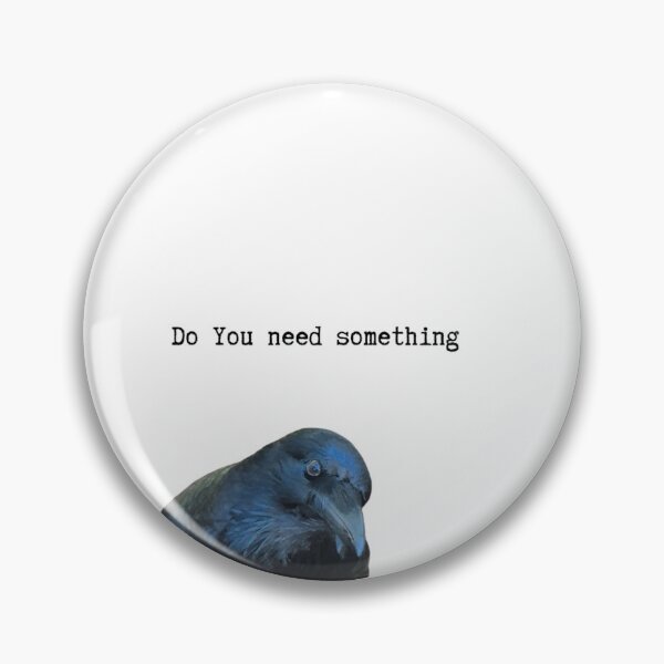 Item preview, Demanding Crow designed and sold by nicoleliz.