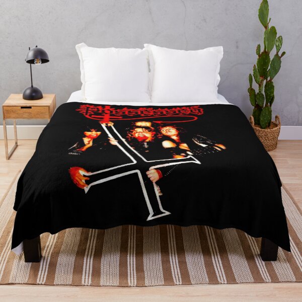 Item preview, Red Sillhouette Old School Death Metal Band designed and sold by FourtyNinen.